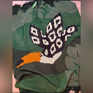 FARM RIO OH SO COZY BLANKET in Chita Brazil Toucan